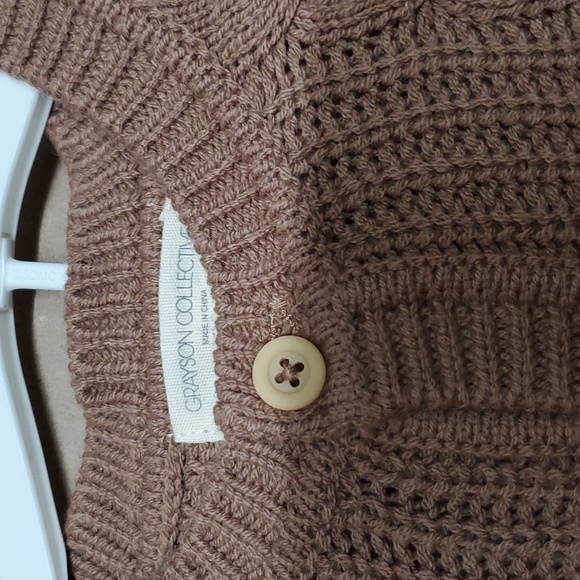 6/9M Cozy Cable Knit Cardigan and Pants Set - Picture 6 of 7